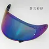 Compatible con Casco MT-V-12 Lente Aurora Día y Noche Tipo Universal Casco Lente Fotocromática Pegatina Antivaho Accesorios para Casco