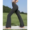 Pantalones de Yoga Acampanados, Leggings Acampanados de Cintura Alta, Pantalones de Tiburón para Exteriores, Pantalones Acampanados Deportivos Adelgazantes para Fitness y Danza que Levantan los Glúteos