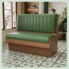 Mesa y Silla Comerciales Restaurante Estilo Sudeste Asiático Restaurante Tailandés Cafetería Retro Tienda de Catering para Celebridades Tienda con Cabina de Madera Maciza Sofá