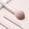 Set de Pinceles de Maquillaje Flor de Durazno: Sombra de Ojos, Rubor, Contorno, Sombra de Nariz, Corrector - Set Completo de Brochas para Principiantes