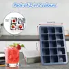 AliExpress: Bandeja de cubitos de hielo de silicona de grado alimenticio de gran capacidad con tapa, fácil de desmoldar, para hacer cubitos de hielo largos en casa
