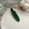 Clip para flequillo de pelo sin costuras de color caramelo para chica dulce japonesa y coreana, sin presión, pasador de moda simple con textura esmerilada, que reduce la edad