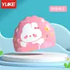 Touca de Natação Infantil Não Apertar a Cabeça, Silicone Impermeável Adequada para Meninas e Meninos, Proteção Profissional para Ouvidos, Touca de Natação Divertida de Desenho Animado, à Prova de Vazamentos