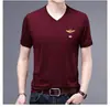 Camiseta Estampada de Manga Corta para Hombre, Nuevo Estilo para Hombre Verano 2021, Camiseta Estampada de Cuello en V para Hombre, Venta al por Mayor Dropshipping