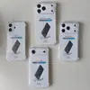 Funda magnética transparente Magsafe para teléfono, adecuada para Apple 17, con esquinas reforzadas, anticaídas, protectora, Space Case