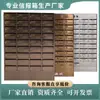 Buzón exterior de acero inoxidable personalizado para pared de casa color oro rosa, buzón inteligente para villa, venta caliente nacional