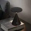 Luz de Mesa Criativa de Luxo Leve Vermelha Chinesa UFO Presente Recarregável Luz Noturna Quarto Mesinha de Cabeceira Simples Casa Luminária de Mesa