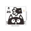 Fan Xi Nova Criatividade Casa Desenho Animado Gatinho Garra de Gato Armário de Parede Refrigerador Embelezamento Adesivo Decorativo de Parede FX-F31