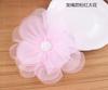 Acessórios para o cabelo das crianças chiffon flor de grandes dimensões hairband meninas princesa cabeça do bebê flor coréia jóias atacado