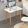 Mesa de Computador Simples, Mesa para Estudante em Casa, Mesa de Escrita para Quarto, Mesa de Escritório Simples Atacado