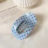 Nova Coleção de Presilhas de Abalone Ponto Floral Atrás da Cabeça Presilha Tubarão Diária Versátil Não Aperta a Cabeça Presilha Garra Oval Retrô