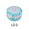 Pote de Vela Aromaterápica Transfronteiriço da Amazon 2.2oz, Recipiente de Vela Caseiro, Pote de Vela de Folha de Flandres, Logotipo Personalizável