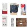 Etiqueta de Papel Plegable con Agujero para Avión Personalizada Tarjeta de Cabecera Personalización de Impresión a Color para Mochila