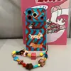 Perro Dachshund Adecuado para Apple 18Promax Funda Suave 16Air Lindo 15/14 con Cadena para Colgar Funda para Teléfono Móvil Iphone13