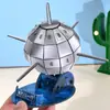 Modelo de Papel Dongfanghong-1 Satélite Artificial Kit DIY Ensamblaje Zhurong Rover Marciano Astronauta Espacial