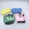 Toalla de baño con esponja para fregar para niños Toalla de baño para fregar la piel Guantes de barro para bebés y niños pequeños