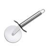 Cuchillo para Pizza de Acero Inoxidable Estufa Cuchillo Rodillo Casero Cara de Corte Cuero Cuchillo para Pizza Rebanador de Pizza Herramienta Especial Vader