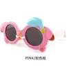 Gafas de Sol Polarizadas para Niños Niños y Niñas Bebé Lindas Gafas Suaves de Silicona Alto Sentido Gafas de Sol con Protección Solar de Verano