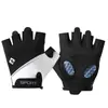 Guantes de fitness para hombre y mujer, transpirables para exteriores, seda de hielo, antideslizantes, resistentes al desgaste, silicona líquida protectora, de medio dedo, para senderismo y ciclismo