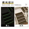 Alfombrilla luminosa antideslizante para escaleras, fibra de poliéster autoadhesiva sin pegamento, envío directo para comercio transfronterizo
