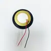 Pastilha de buzzer piezoelétrico de cerâmica de cobre 35mm PVC 35t * 48 Buzzer de dispensação de PVC cônico preto super alto