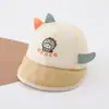 Chapéu de Bebê Qiunan Verão Fino Fofo Gato Bico de Pato Chapéu de Sol Rede Chapéu de Sol Proteção Solar para Meninas