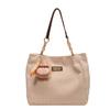 Bolso de lona para mujer, gran capacidad, nuevo otoño 2023, versátil, bolso de hombro, informal, de tela, con textura, bolso de mano para ir al trabajo