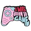 Serie de Frases para Consolas de Videojuegos Nuevas Transfronterizas Zuecos Zapatos Hebillas de Zapatos de Flores Decoraciones de Zapatos de Dibujos Animados Accesorios Listos para la Venta