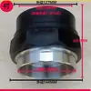 Conector de Tubo de Água de Rosca Interna para Rosca Externa Direto de Polietileno de Alta Densidade (PEAD) Novo Material, Soquete de Fusão a Quente, Rosca Interna e Externa de Aço Inoxidável