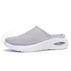 Zapatos de Malla Transpirables de Verano Transfronterizos, Zapatos sin Cordones de Comercio Exterior, Zapatos de Suela Gruesa con Amortiguación de Aire, Zapatos Ligeros de Malla Grande para Mujer para Exteriores