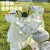 Seda de Gelo Respirável Proteção Solar de Verão Guarda-Sol Impermeável Cobertura à Prova de Vento para Veículo Elétrico com Almofada de Assento Cobertura à Prova de Vento para Veículo Elétrico Motocicleta