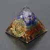 Pirámide de Grava de Cristal Bola de Cristal Pegamento Hecho a Mano Cristal Adornos Artesanales para el Hogar Comercio Exterior Suministro Transfronterizo