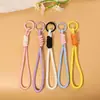 Pingentes de cordão de estrela coloridos e fofos, acessórios DIY feitos à mão para bonecas, bolsas e pulseiras, atacado