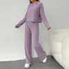 Nuevo Conjunto de Sudadera con Capucha y Cordón y Pantalones Casuales, Moderno y Cómodo para Mujer, Otoño 2026, para Mercados Transfronterizos Europeos y Americanos