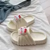 Lindas Zapatillas de Casa Suaves de Eva para Interiores Hello Kitty para Mujer para Usar Afuera Dormitorios Estudiantiles Antideslizantes Sin Olor