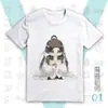 Camiseta Anime Guzi Pacote de Expressões Modao Manga Curta Dropshipping