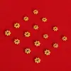 Cuentas Espaciadoras de Copo de Nieve Accesorios para Ensartar Hechos a Mano Kit de Materiales para Pulsera DIY Cadena de Suéter Bolígrafo de Ensartar DIY Accesorios