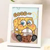 Pintura de Diamantes para Niños al por Mayor Pintura de Pegar Pegatinas de Diamantes con Marco de Fotos Paquete de Materiales Hechos a Mano DIY Mampostería Completa de Diamantes de Dibujos Animados