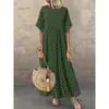 Comercio exterior caliente 2022 verano caliente nuevo Europeo y Americano Amazon AliExpress punto de ola pequeño fresco talla grande ropa de mujer