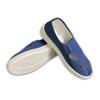 Zapatos antiestáticos de PVC/PU/SPU a prueba de polvo personalizados, zapatos de trabajo limpios sin polvo, zapatos de protección laboral, zapatos de lona de algodón con malla de cuatro agujeros