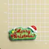 Noche de Carnaval Navideño Dibujo Animado Hecho a Mano DIY Tocado Pasador Joyería Pegamento de Crema Accesorios de Alta Gama Accesorios de Resina