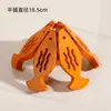 Alfombrilla Aislante para Árbol Anti-quemaduras Mesa Doméstica Pez Pequeño Adornos Creativos Bambú Resistente a Altas Temperaturas Posavasos para Árbol de Navidad
