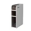 Estante de almacenamiento para baño gabinete para huecos de baño gabinete de almacenamiento para baño casillero de inodoro lateral de inodoro