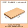 Papel absorvente de óleo inglês americano engrossado Vintage Cowhide Film Paper Food Sandwich Papel de embrulho Almofada de papel de cozimento de cozinha