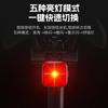 Luz Trasera para Bicicleta West Rider Bicicleta de Montaña Luz Trasera para Ciclismo Nocturno Luz de Advertencia de Resaltado a Prueba de Agua Equipo para Ciclismo