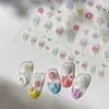 Adesivos para Nail Art Yitu Padrão Formiga Embossed Pirulito Doce Fofo Colorido Popular de Celebridade da Internet Decorativos Yt5955