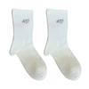 Calcetines Bordados para Mujer, Algodón Absorbente de Sudor, Transpirables, Elásticos de Media Pantorrilla, Amigables con la Piel, Cómodos, Resistentes al Desgaste, Anti-Pilling Calcetas Zhuji