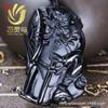 Colgante de Obsidiana Auspicioso Ruyi Guanyin Buda Colgante de Pixiu Negro Jade Jade Regalo de Conferencia Jadeíta