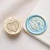 Nueva Serie de Lazos Sello de Cera texturizado lindo de ensueño Cabeza de Cobre Sello para Sobre Invitación Regalo al por Mayor del Fabricante