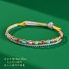 Festival del Bote del Dragón cuerda colorida tejida a mano cuerda roja pulsera para niños y bebés zongzi amuleto de tigre cuerda de mano regalo mayoreo